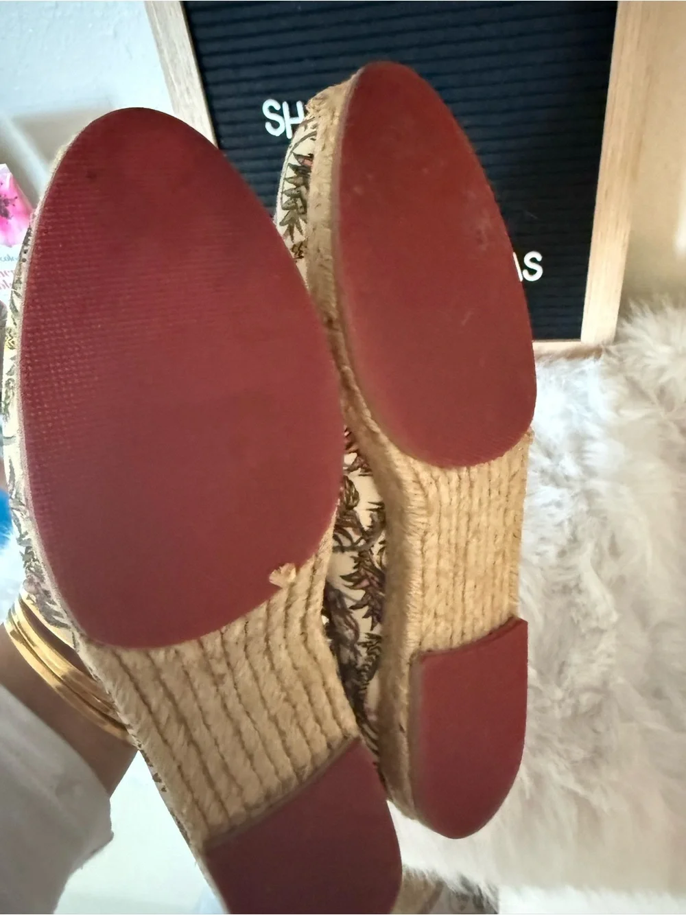 Christian Louboutin designer espadrille